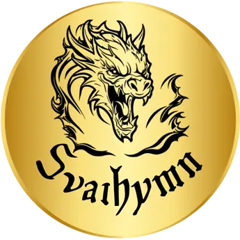 Svaihymn Logo on Gold