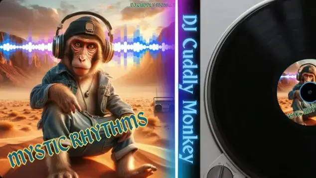 Mystic Rhythms Album Cover - DJ Cuddly Monkey Das Album Cover von Mystic Rhythms